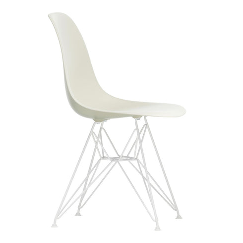 Cadeira Eames em Plástico DSR / Base Branca